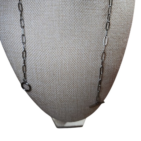Stainless Steel Paperclip Necklace | Modern Minimalist Style | 2 for $40 - Picture 5 of 7